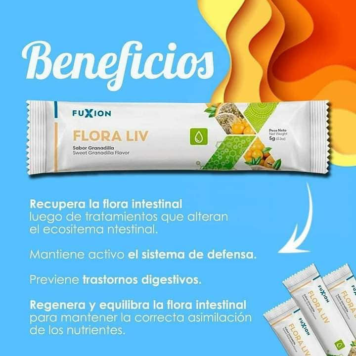 FLORA LIV - Cuida tu Flora Intestinal 🍋