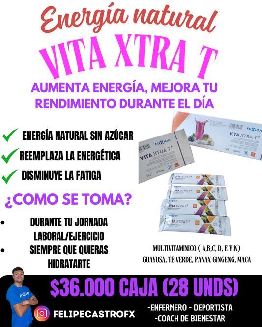 Vita XTRA T - Energizante Natural 🔥✨