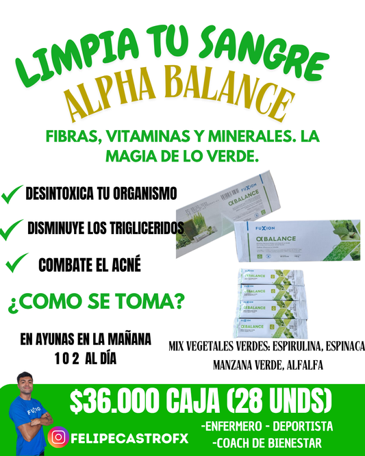 Alpha Balance - Mix Vegetales Verdes 🍏🥬